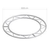 LITEC FX25SC300A4P Horizontal ST 25 cm. flat - Hor-Circle ext. diam. cm. 300, 4 sect.