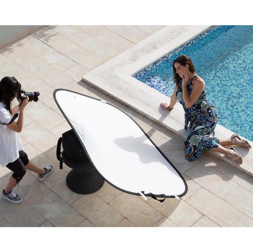 Lastolite Faltreflektor Silber/Weiß 180x125cm 