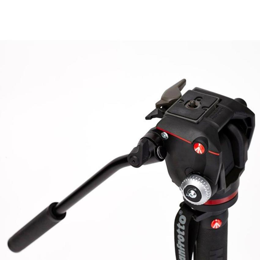 MANFROTTO XPRO Alu Video-Einbeinstativ mit 2-Wege-Neiger 4 Segmente