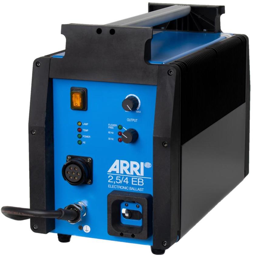 ARRI EB 2500/4000, 180-250V, AC (50/60Hz), ohne Netzstecker, Lampenstecker International (VEAM), Aktiver Netz Filter ALF,