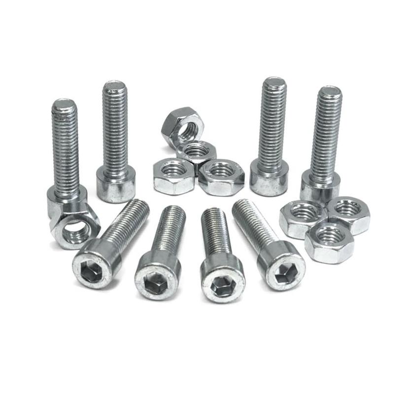 Litec QXSM10, screw connection set for Q30S and Q40S Series Schraubverbinderset 8x Schraube M10x40, 8x Mutter M10