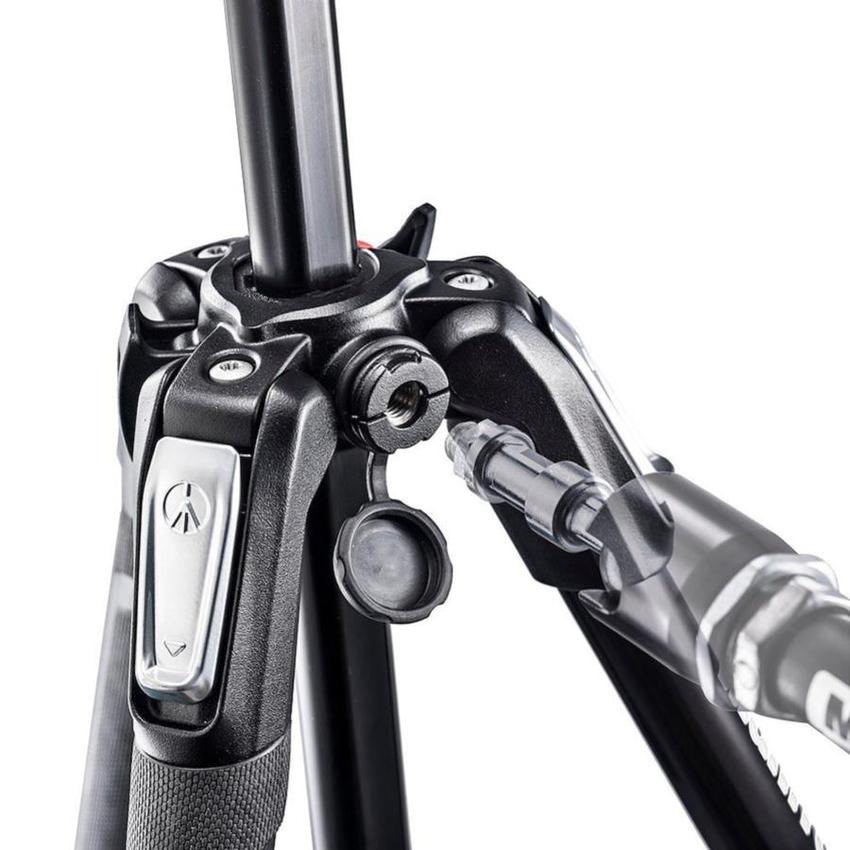 MANFROTTO 190X Alu Stativ QPL, 3 Segmente max. Höhe: 160cm, max. Belastung: 7kg