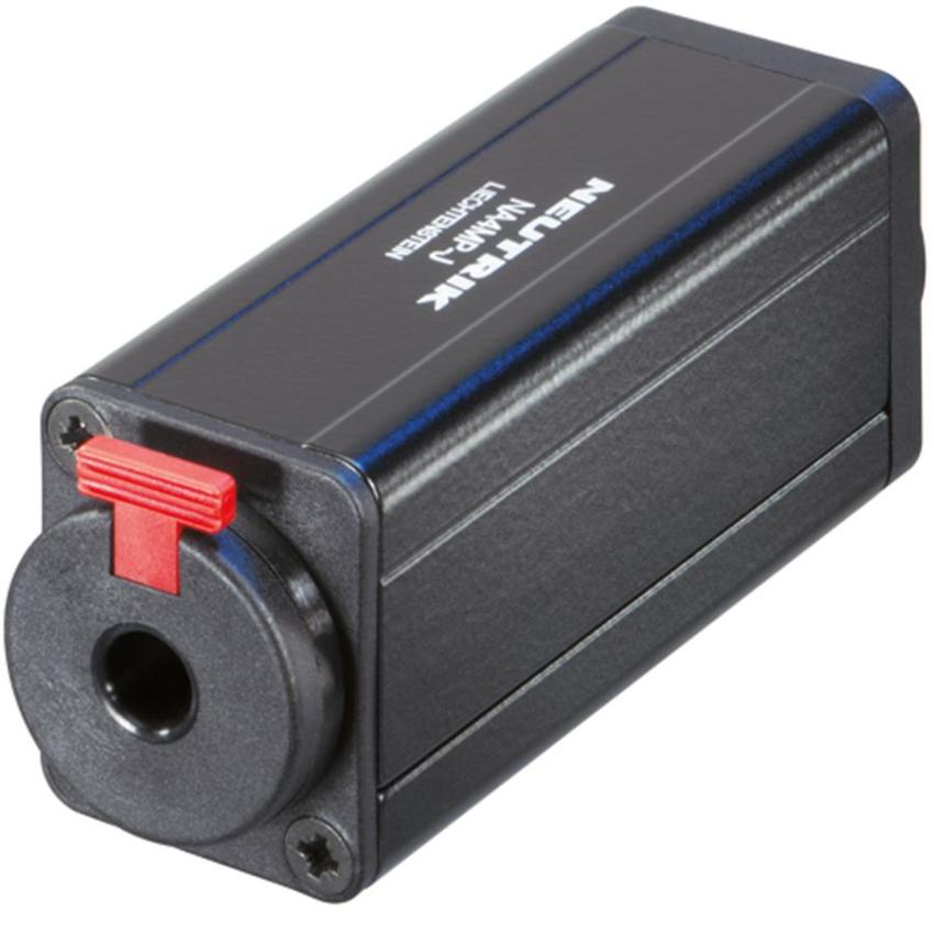 Neutrik Speakon® NL4MP - verriegelbarer mono 1/4" jack Serie: Adapter Speakon-EB-ST/6.35-ST