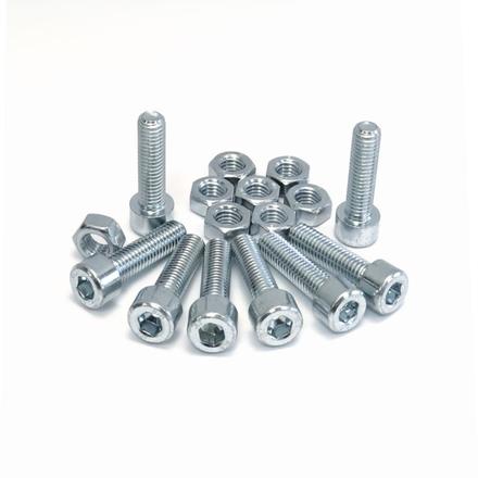 Litec QXSM8, screw connection set for Q25S Series Schraubverbinderset 8x Schraube M8x35, 8x Mutter M8