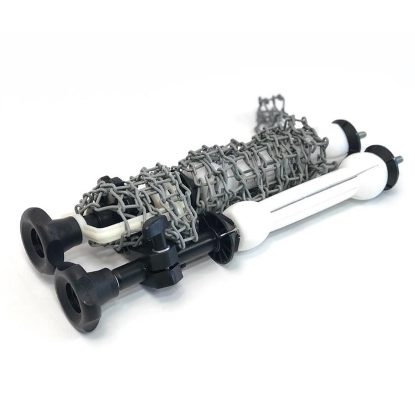 MANFROTTO EXPAN SET, METAL GRAY CHAIN Set + Metallkette für Rollen mit Innendurchmesser 46-78mm