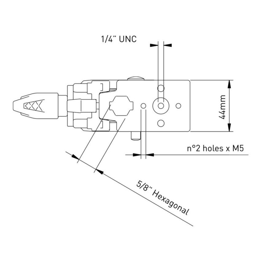 MANFROTTO 035 Super Clamp Multifunktionsklemme -->13-55mm Klemmbereich