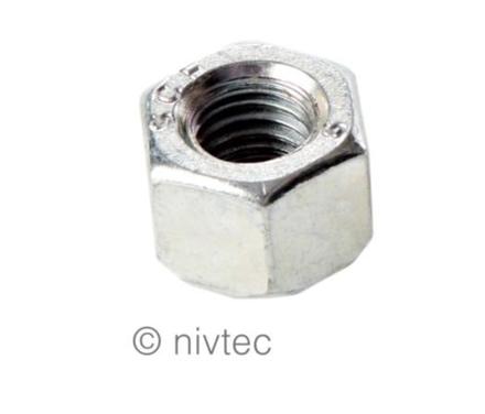 Nivtec Ersatzteil, Sechskantmutter, selbstsichernd, DIN 985 (ISO10511) M10